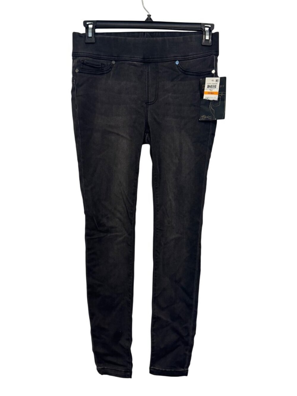 Thalia Sodi Womens Black High-Rise Pull-On Jeggings Size Small
